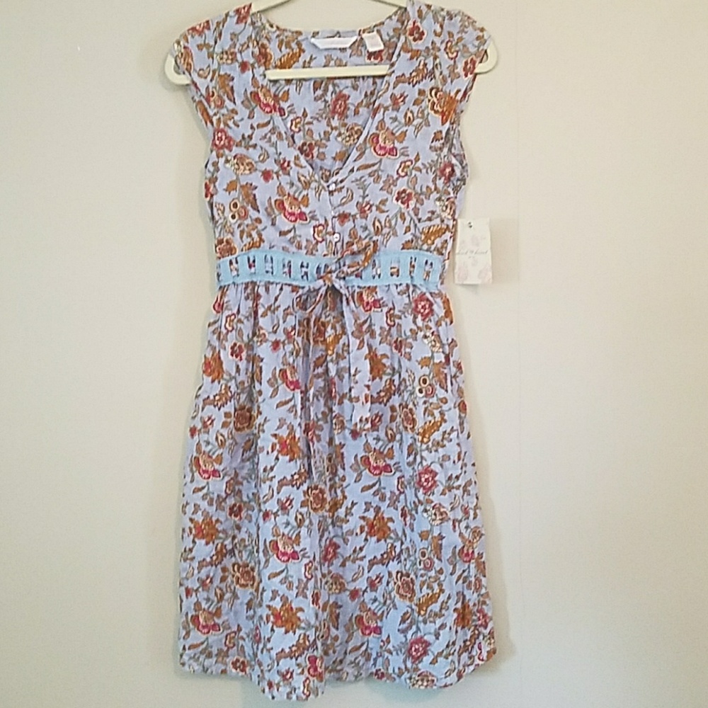 Derek Heart cap sleeve lightweight dress